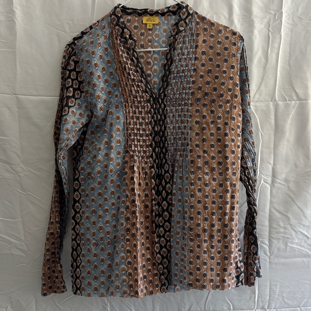 Roller rabbit printed blouse